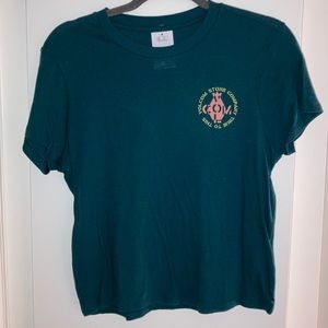 Teal Graphic T-shirt